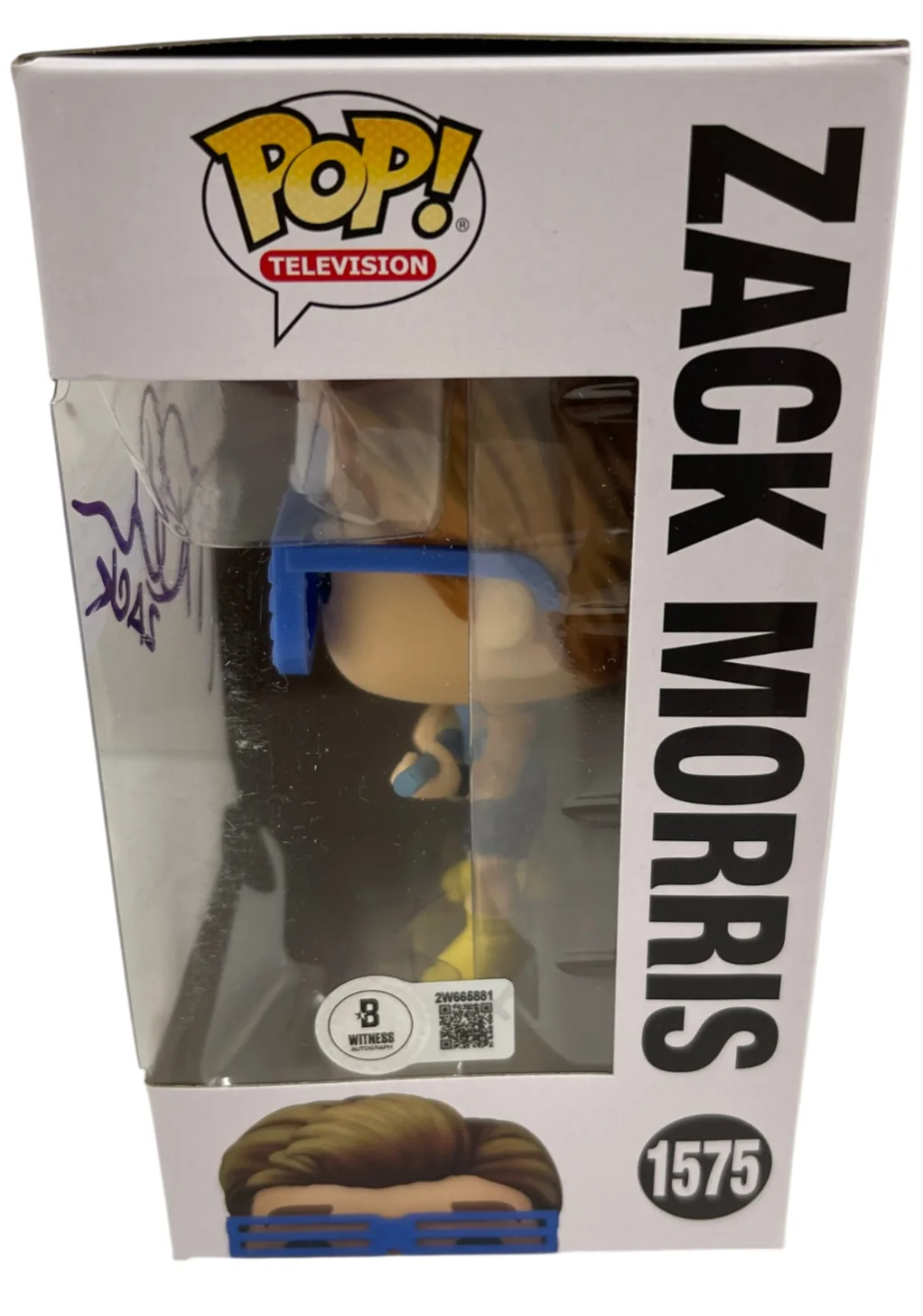 Mark-Paul Gosselaar — Mark-Paul Gosselaar Signed Zack Morris Funko Saved by the Bell Autograph Beckett, image 3