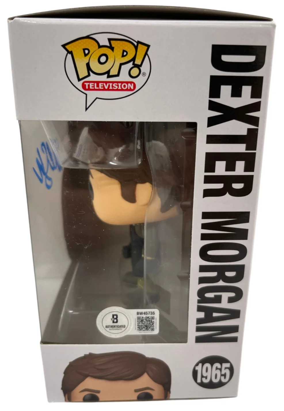 Michael C Hall — Michael C Hall Signed Dexter Morgan Funko Authentic Autograph Beckett, image 2