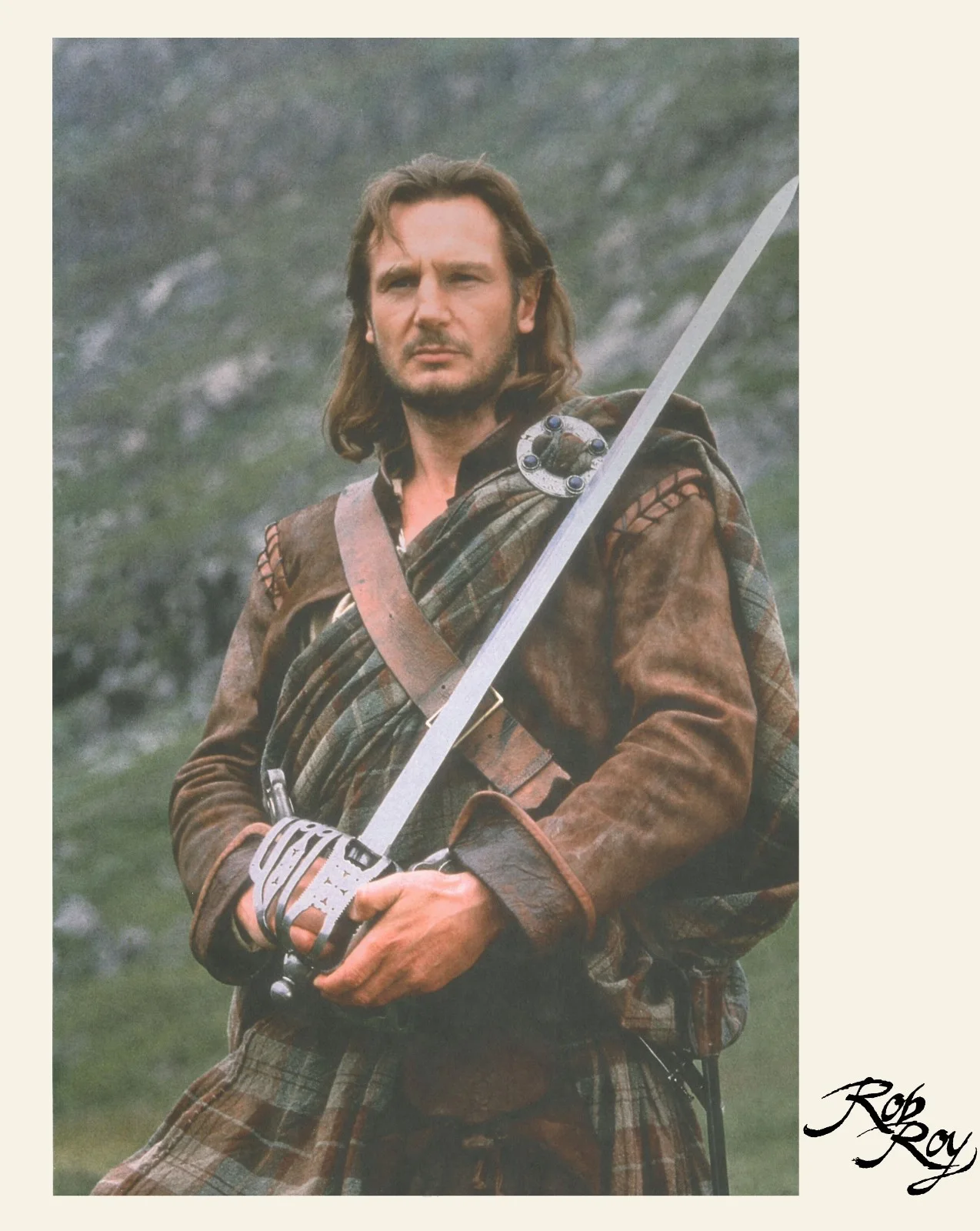 Rob Roy 9x ORIGINAL Deluxe US Lobby Cards Liam Neeson Jessica Lange Tim Roth '95, image 4