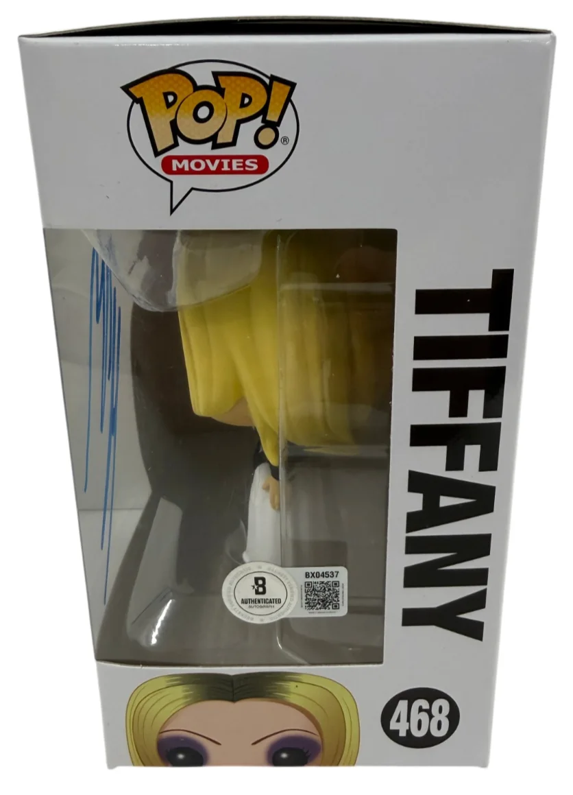 Jennifer Tilly — Jennifer Tilly Signed Tiffany Funko Bride of Chucky Authentic Autograph Beckett, image 2