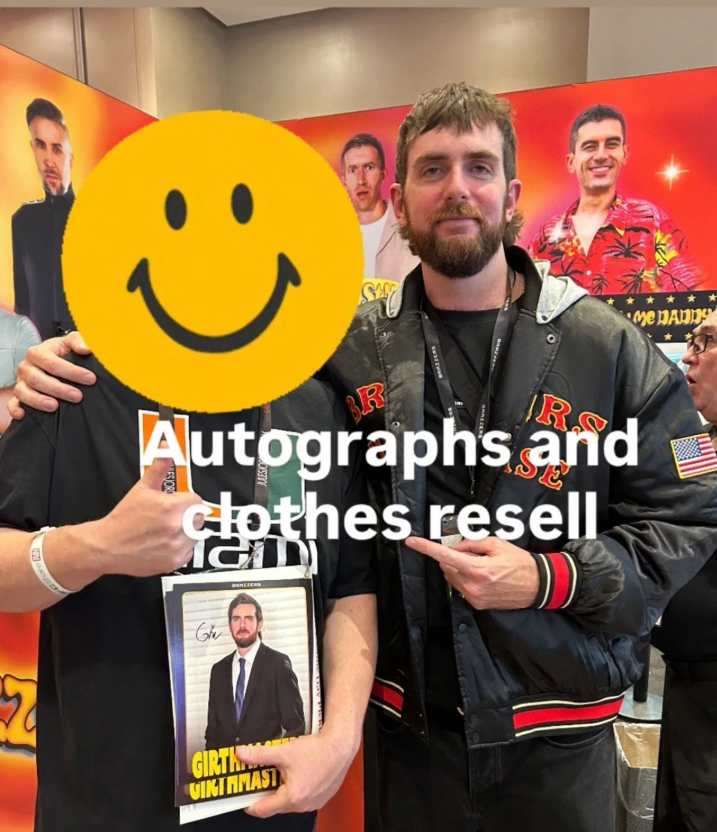 Girthmasterr — Adult Star Girthmasterr Signed 8x10 Photo (proof pic) Girthmaster AVN Brazzers, изображение 3
