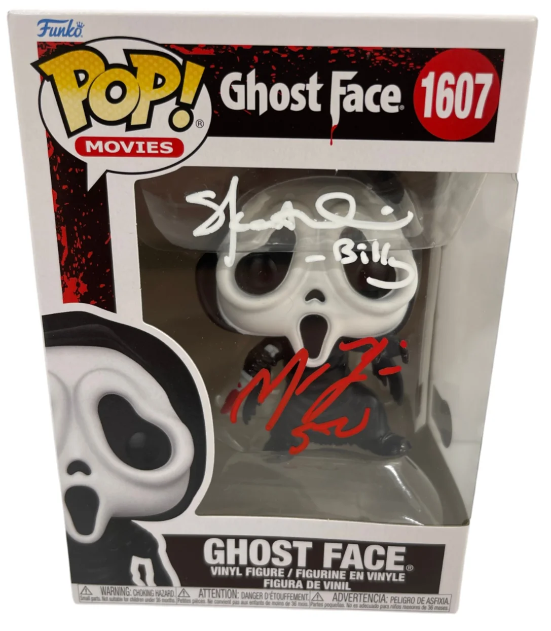 Skeet Ulrich — Matthew Lillard Skeet Ulrich Signed Ghost Face Funko Scream Autograph Beckett