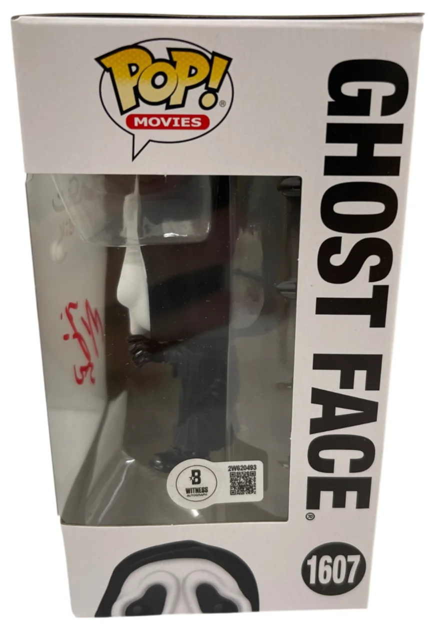 Skeet Ulrich — Matthew Lillard Skeet Ulrich Signed Ghost Face Funko Scream Autograph Beckett, image 4