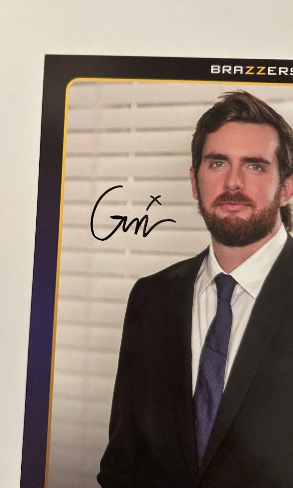 Girthmasterr — Adult Star Girthmasterr Signed 8x10 Photo (proof pic) Girthmaster AVN Brazzers, изображение 3