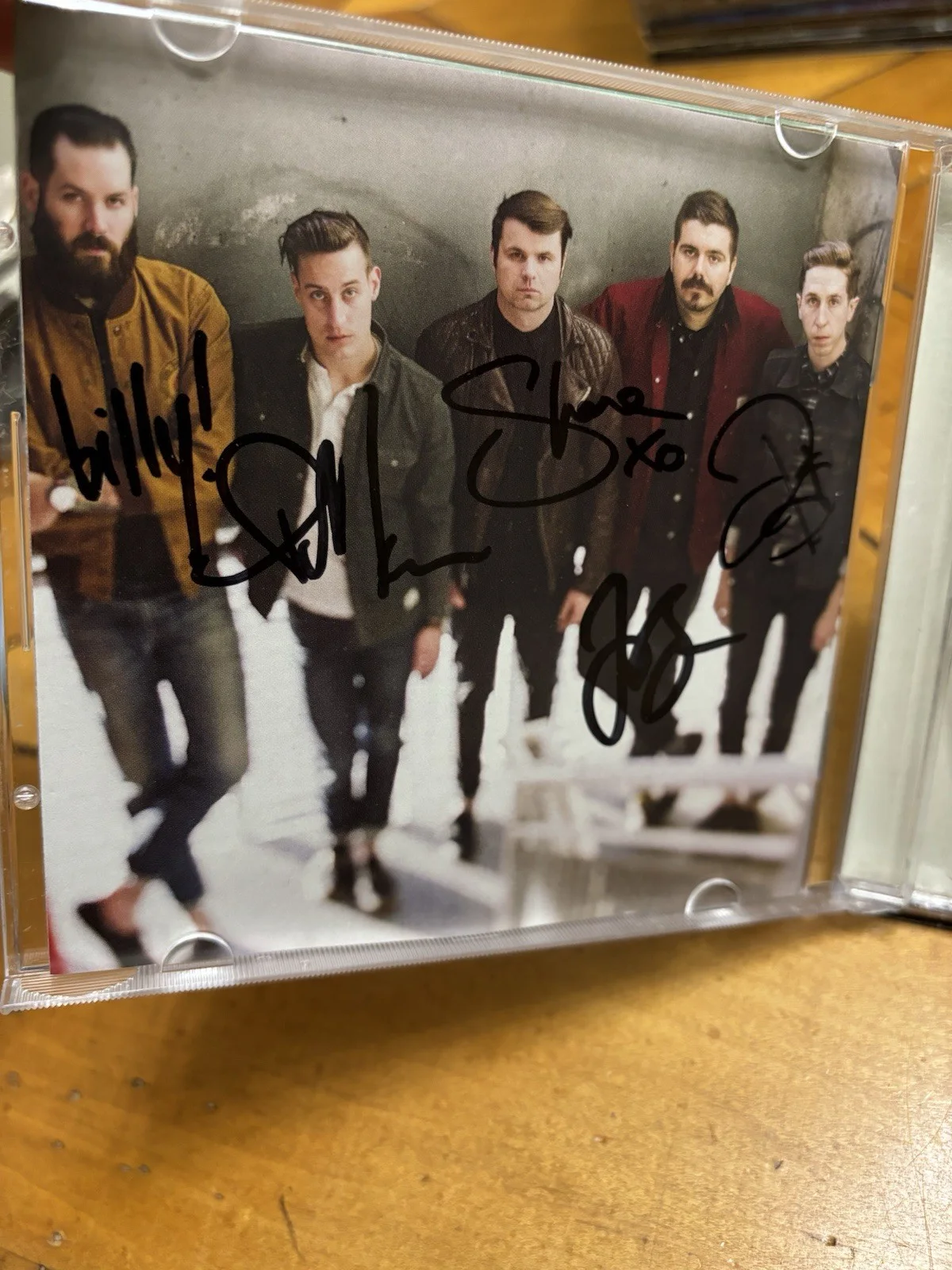 Silverstein Signed Autographed Full Band - I Am Alive In Everything I Touch CD, image 5