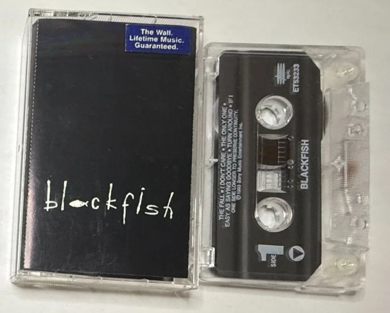 Blackfish band REAL hand SIGNED Self - Titled cassette tape by all 4 members COA, изображение 4