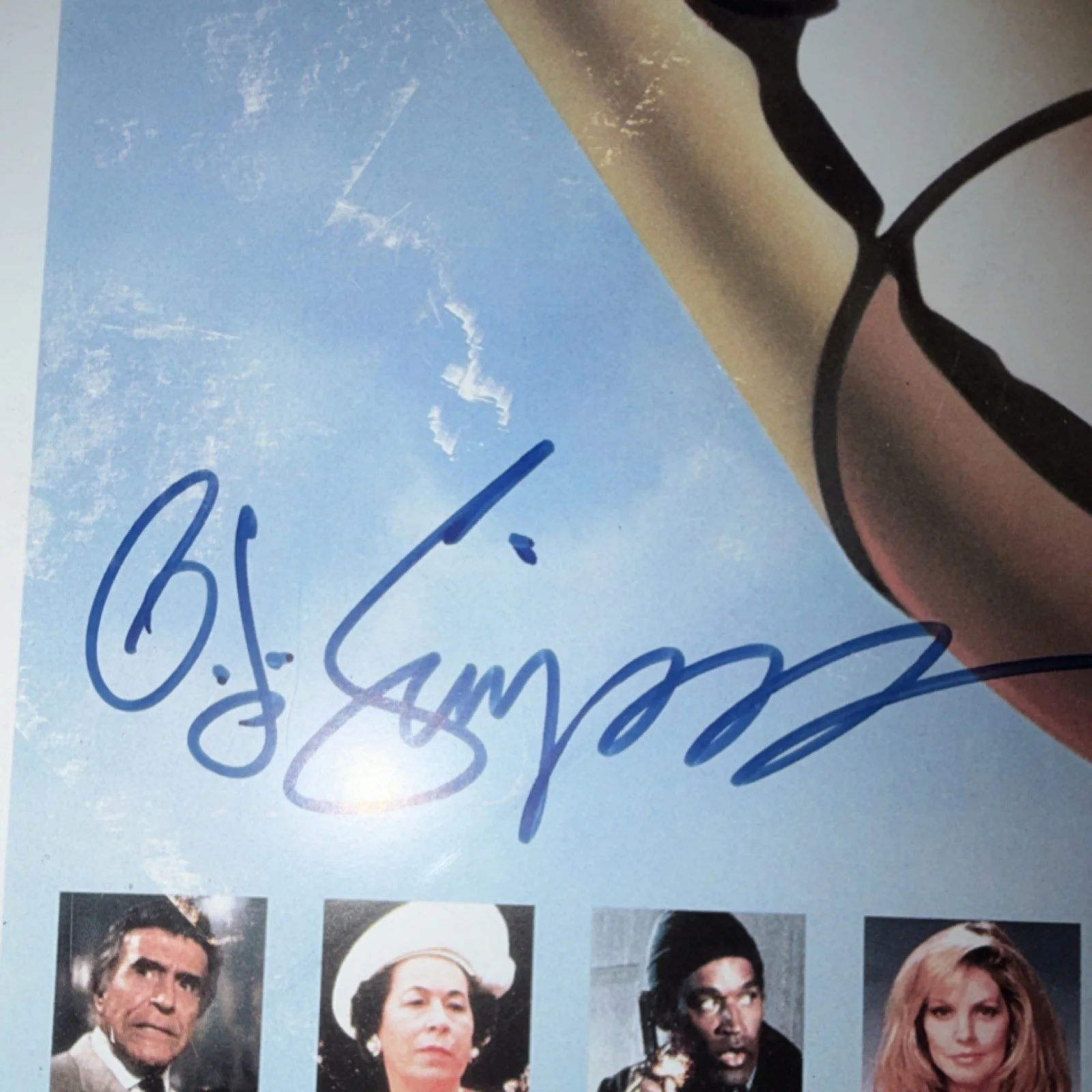 The Naked Gun OJ Simpson Signed Autographed Movie Poster 11x17, изображение 2