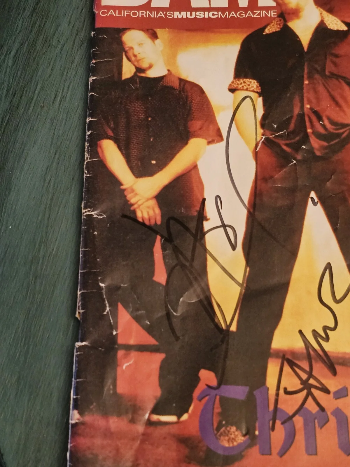 METALLICA SIGNED BAM MAGAZINE (APRIL 1, 1999) All 4 Band Members, Ultra Rare!!!!, изображение 3