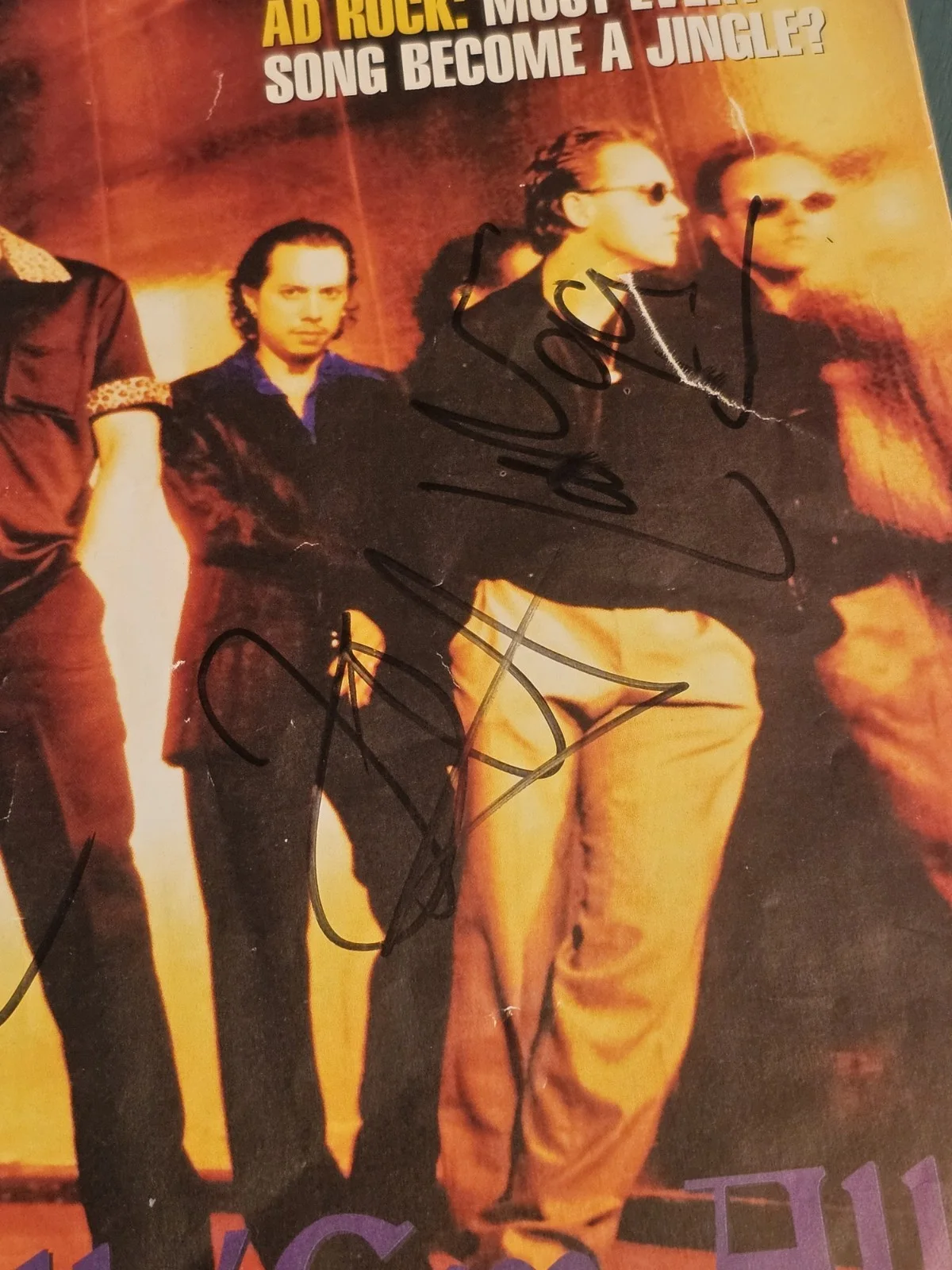 METALLICA SIGNED BAM MAGAZINE (APRIL 1, 1999) All 4 Band Members, Ultra Rare!!!!, изображение 5