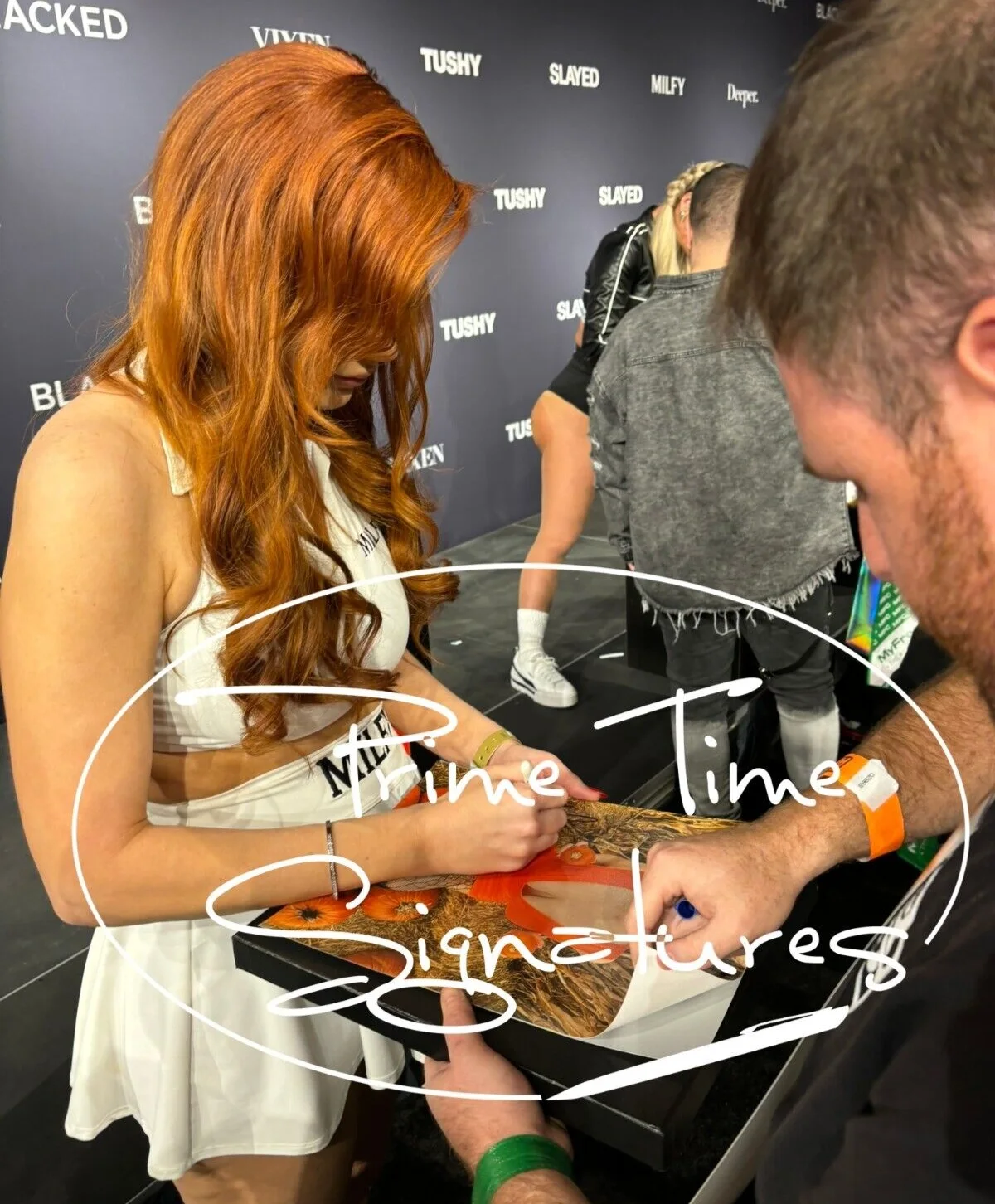 Maitland Ward — Hot Sexy Maitland Ward Signed 8x10 Photo Adult Star Authentic Autograph Beckett, изображение 2