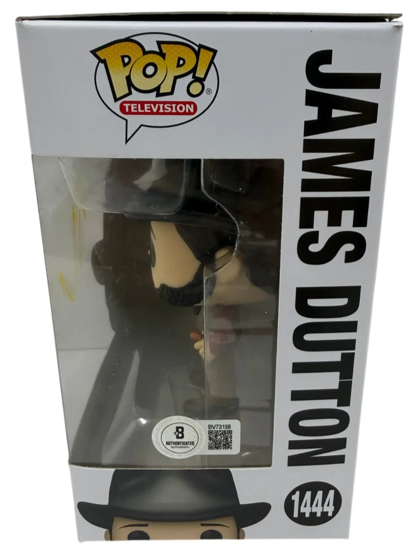 Tim McGraw — Tim McGraw Signed James Dutton Funko 1883 Authentic Autograph Beckett, image 2