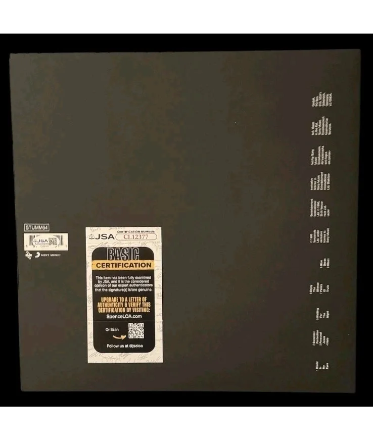 Depeche Mode Dave Gahan JSA Signed Autograph Record Album Vinyl, image 3