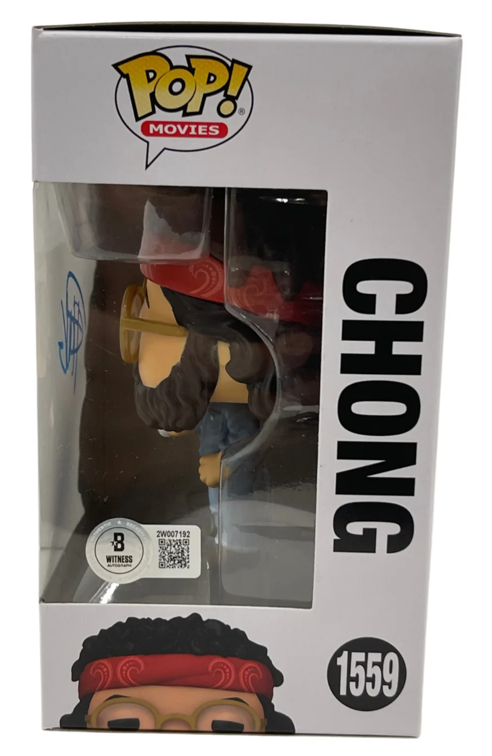 CHEECH, CHONG — Tommy Chong Signed Funko 1559 Up in Smoke Authentic Autograph Beckett, изображение 3