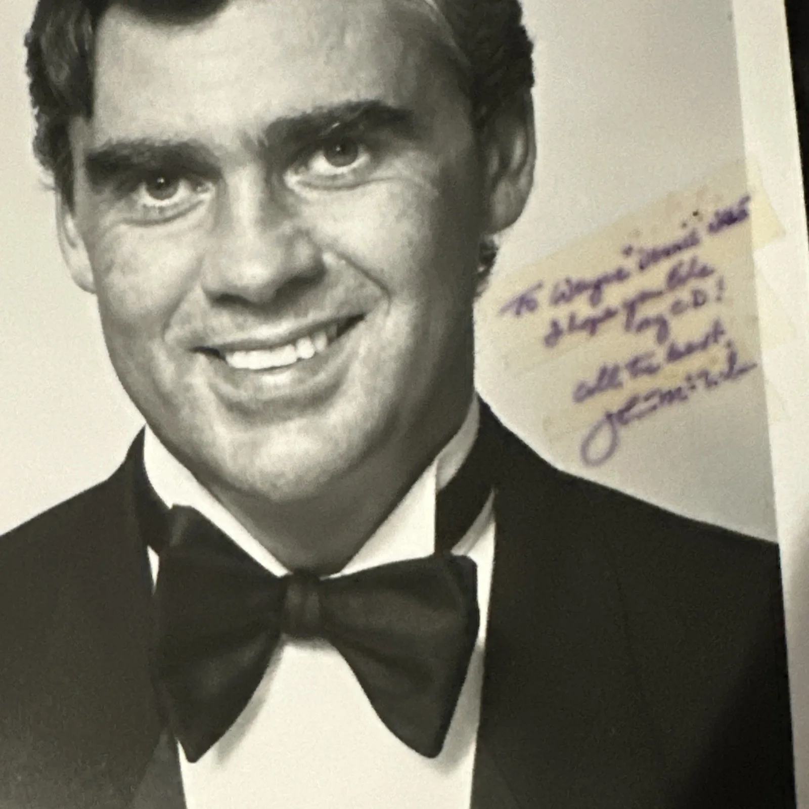 Autographed Publicity Photo Head Shot Of JOHN MCNAB, image 4