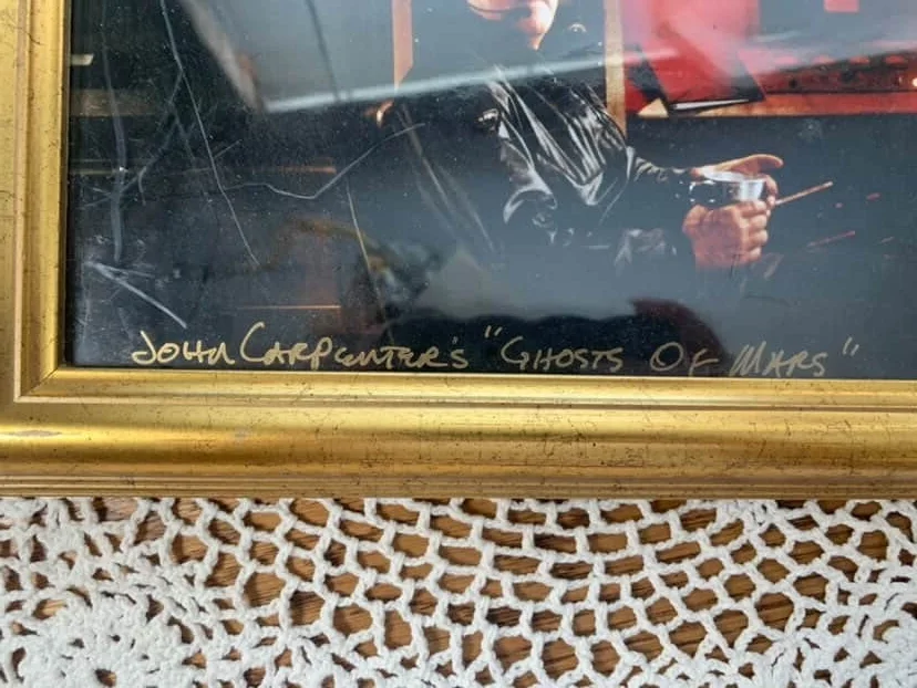 John Carpenter’s Ghosts of Mars Signed Framed Movie Photo Autograph Display, изображение 3