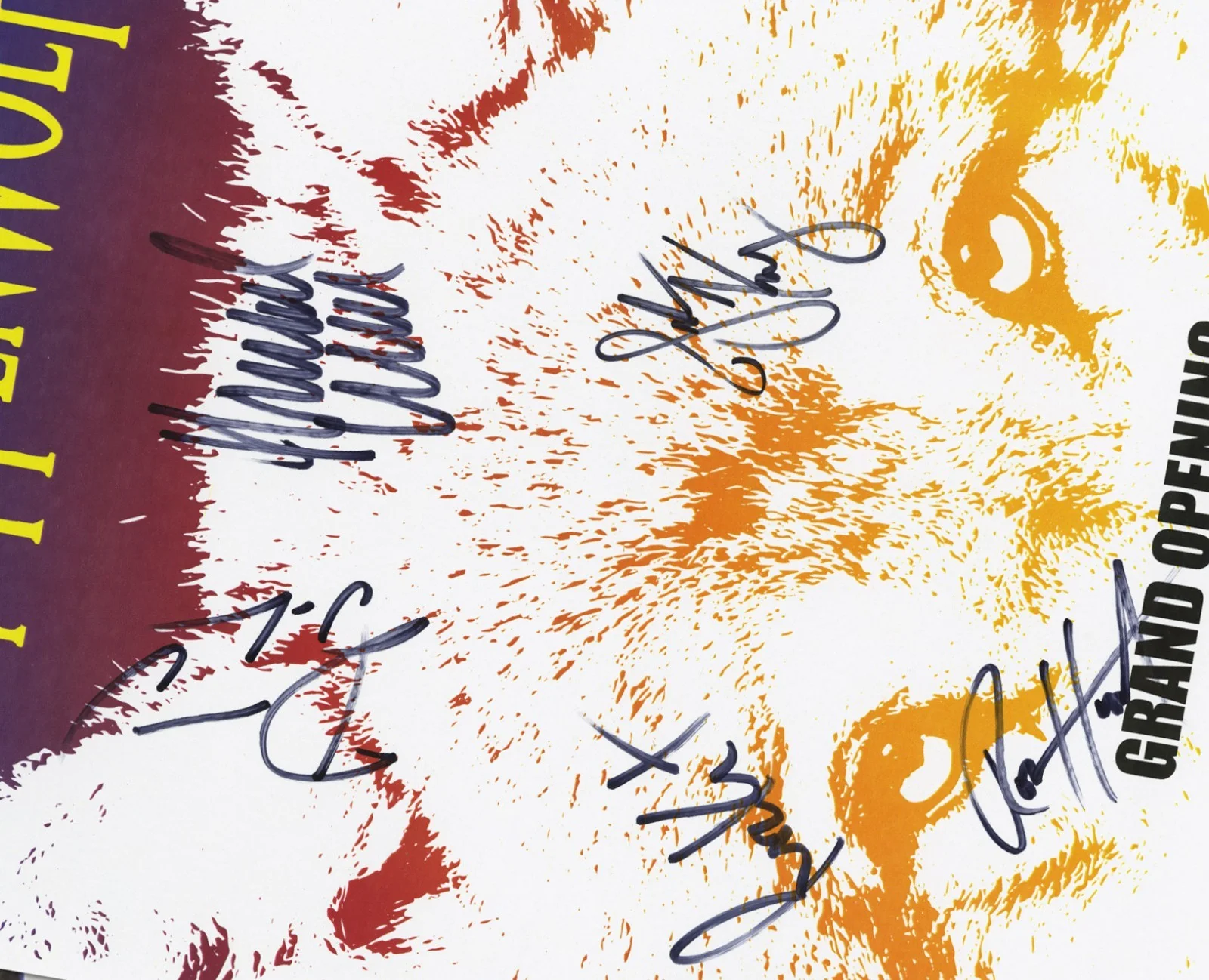 Steppenwolf autographed gig poster Danny Johnson, Rocket Ritchotte, John Kay, изображение 3