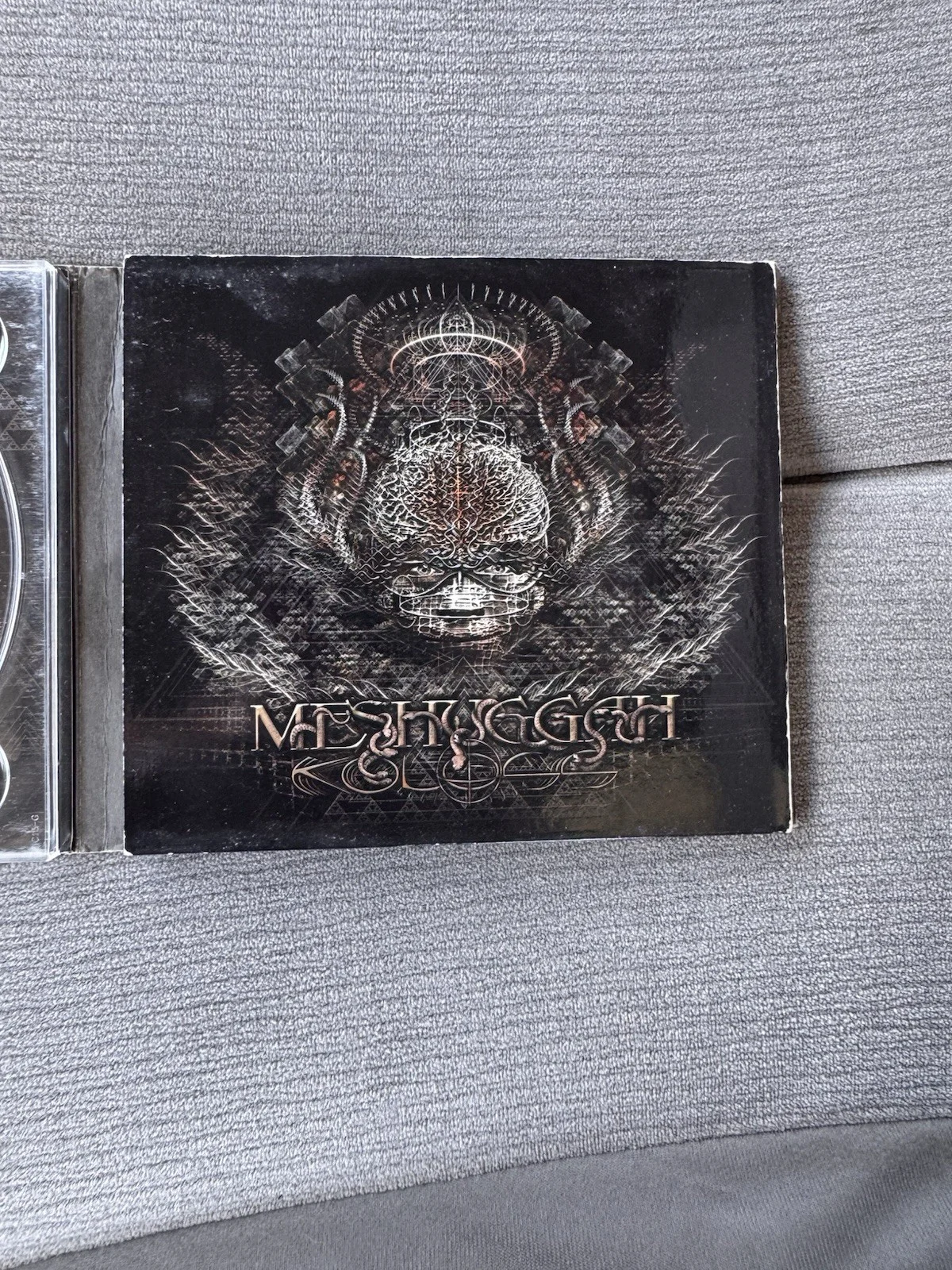 Meshuggah Signed Original Music Autographed CD & DVD (CD MISSING), image 2