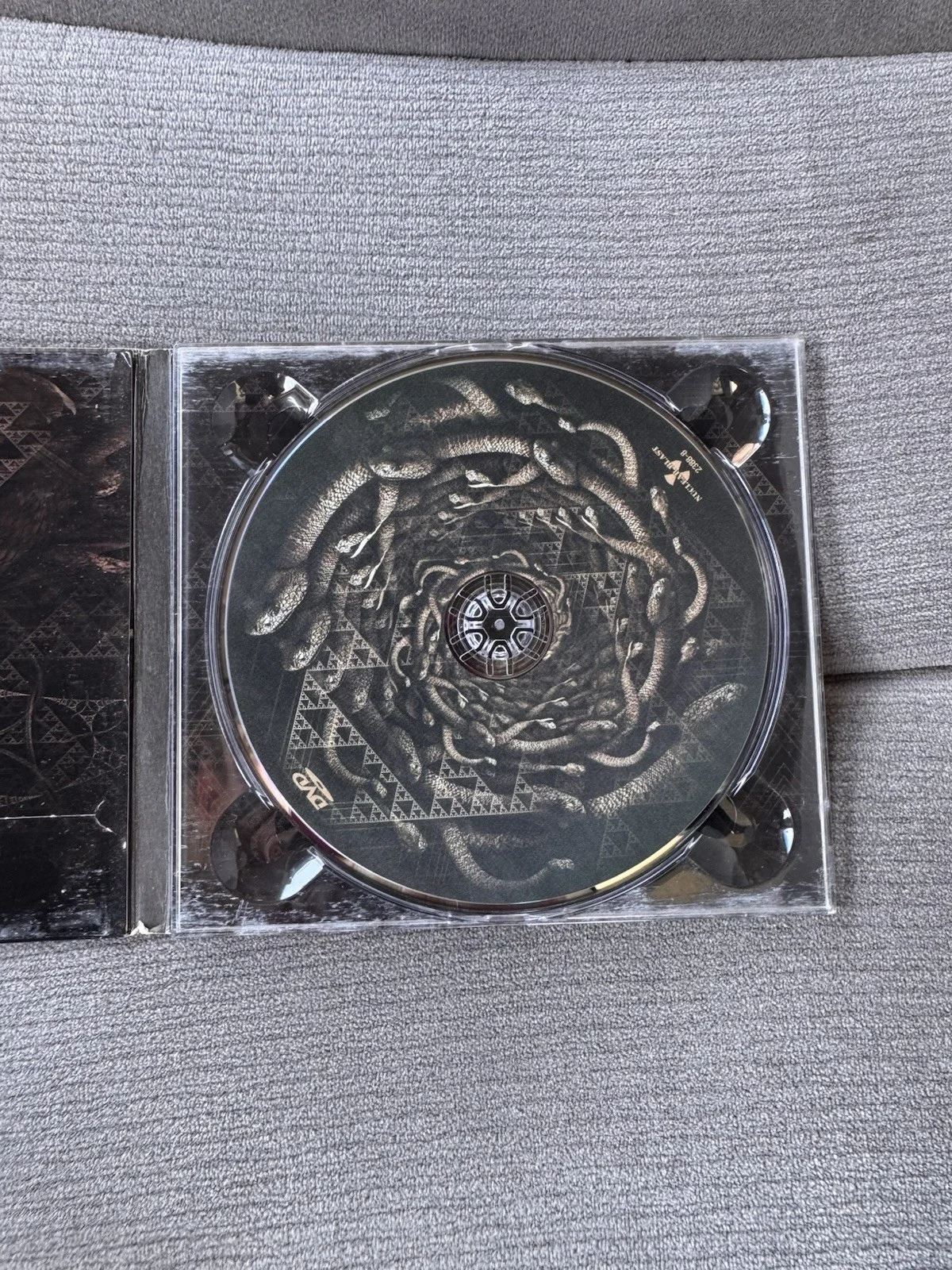 Meshuggah Signed Original Music Autographed CD & DVD (CD MISSING), image 4