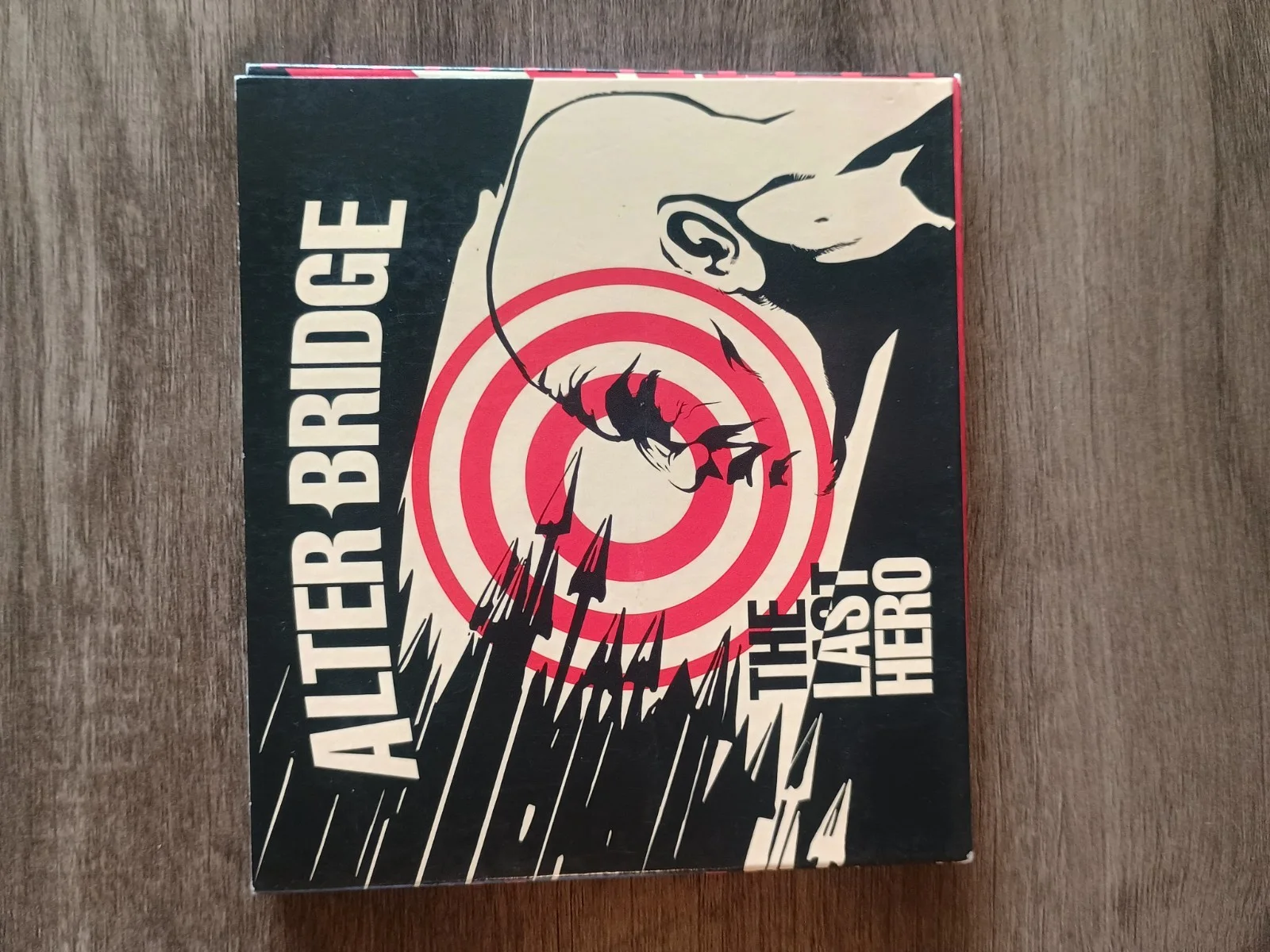 ALTER BRIDGE the Last Hero CD Plus Signed Poster By Entire Band RARE Poster Mint, image 4