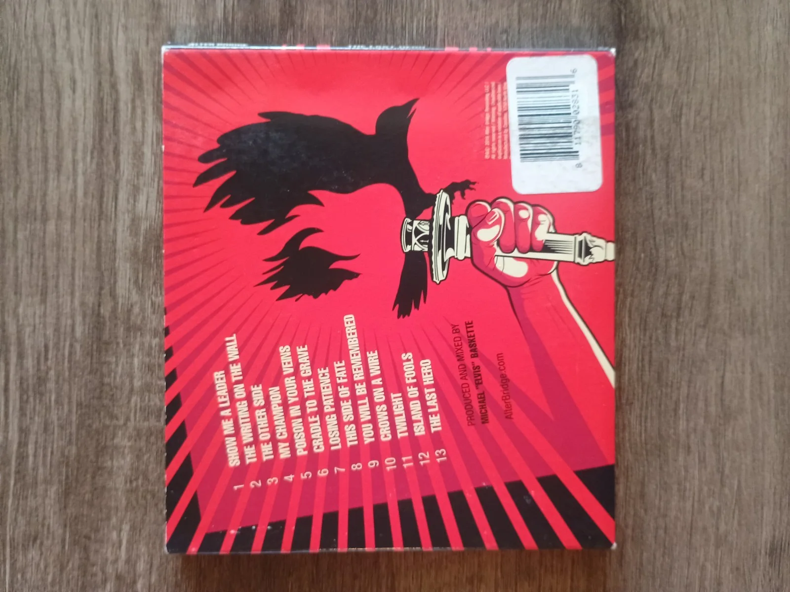 ALTER BRIDGE the Last Hero CD Plus Signed Poster By Entire Band RARE Poster Mint, image 5