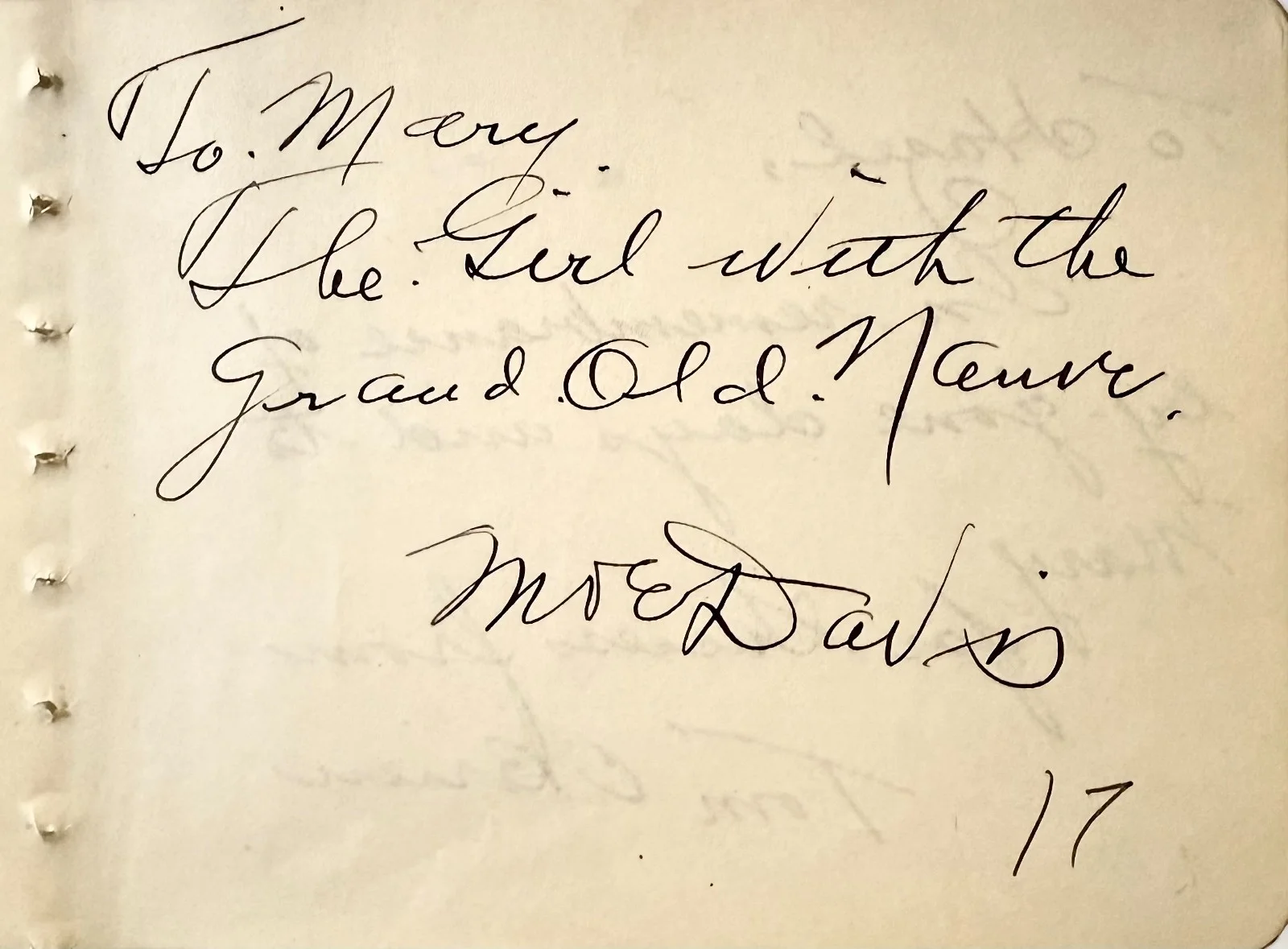 Tom O'Brien — TOM O'BRIEN Signed Autograph 4x5 ALBUM PAGE The Phantom The Big Parade MOBY DICK, изображение 4