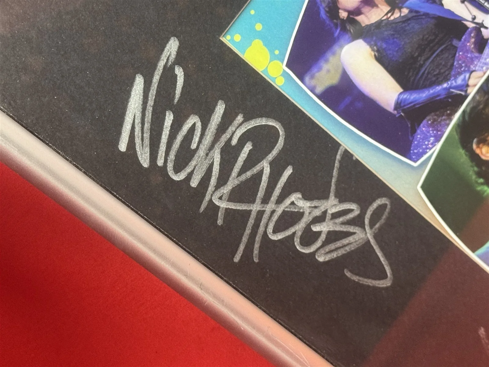 Vintage 2004 DURAN DURAN SIMON LeBON NICK RHODES etc Autographs Signed Framed, изображение 3