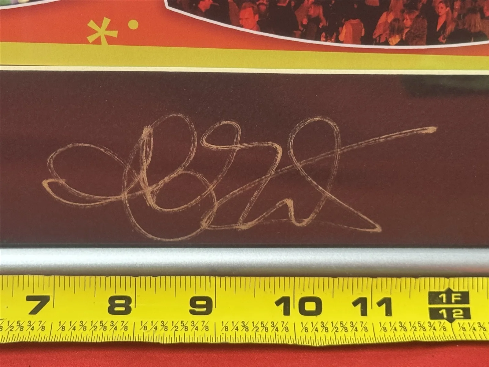 Vintage 2004 DURAN DURAN SIMON LeBON NICK RHODES etc Autographs Signed Framed, изображение 5
