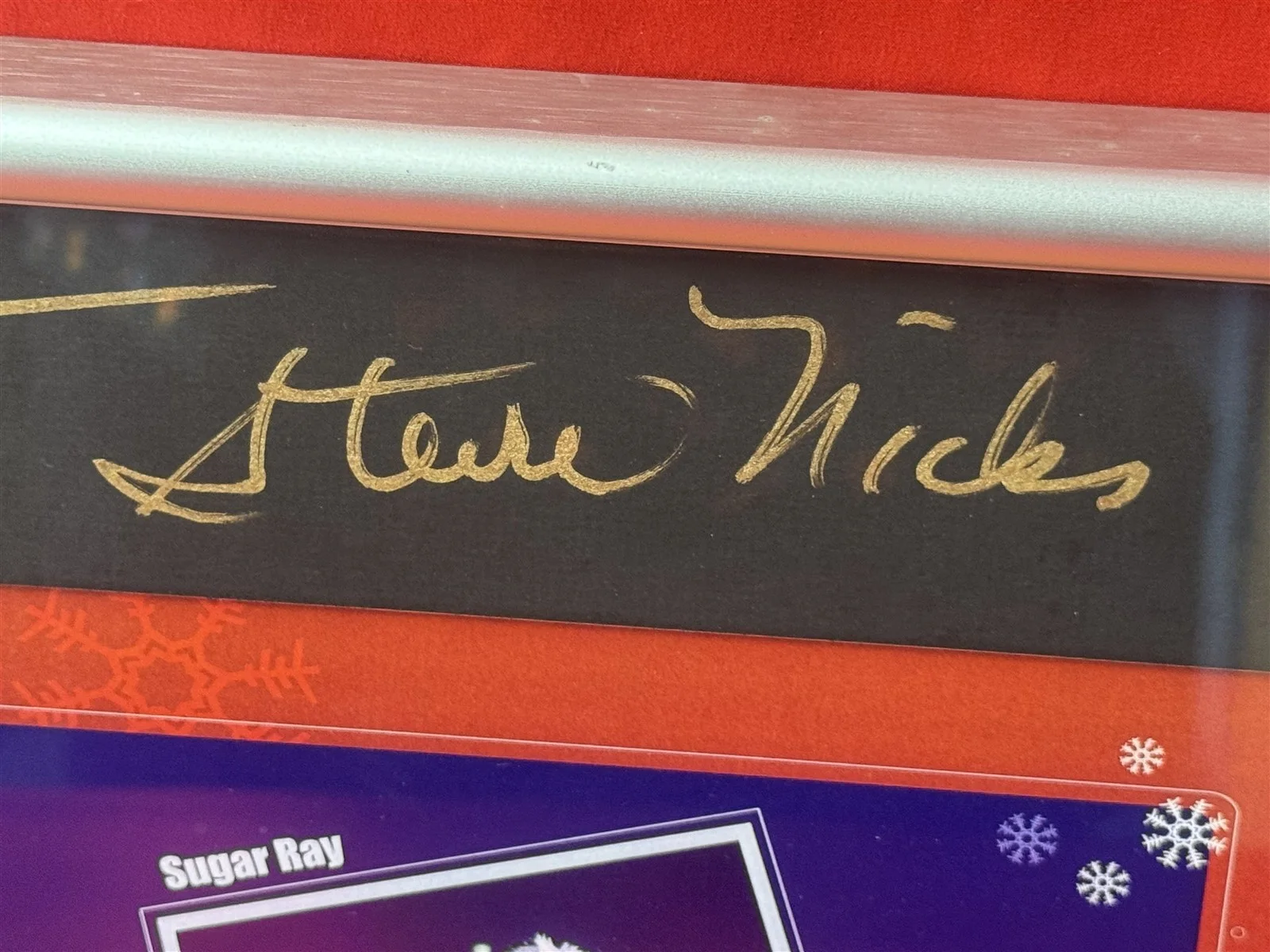 Vintage 2001 STEVIE NICKS, DEBBIE HARRY etc Autographs Signatures Signed Framed, image 2