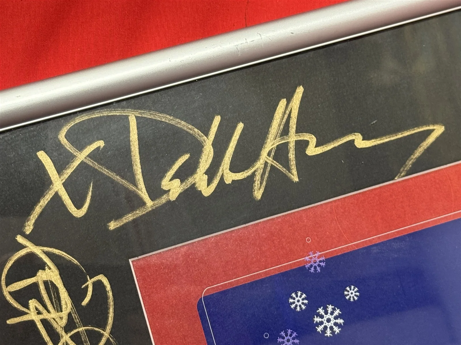 Vintage 2001 STEVIE NICKS, DEBBIE HARRY etc Autographs Signatures Signed Framed, image 3