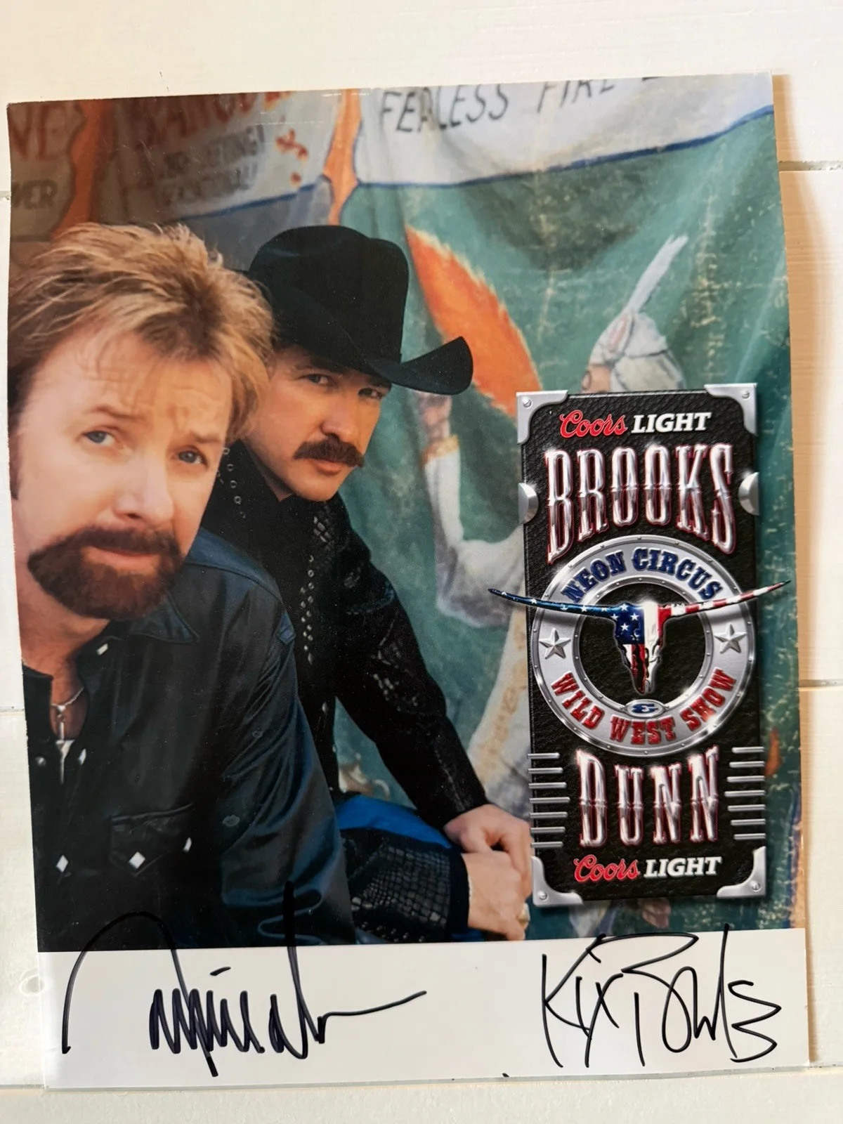 2 Brooks & Dunn 8 X 10 Autographed Photos, image 2