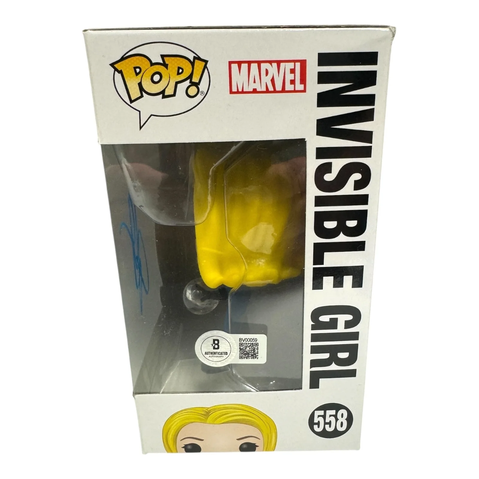 JESSICA ALBA — JESSICA ALBA SIGNED AUTOGRAPH FUNKO POP 558 FANTASTIC FOUR BECKETT BAS, image 2