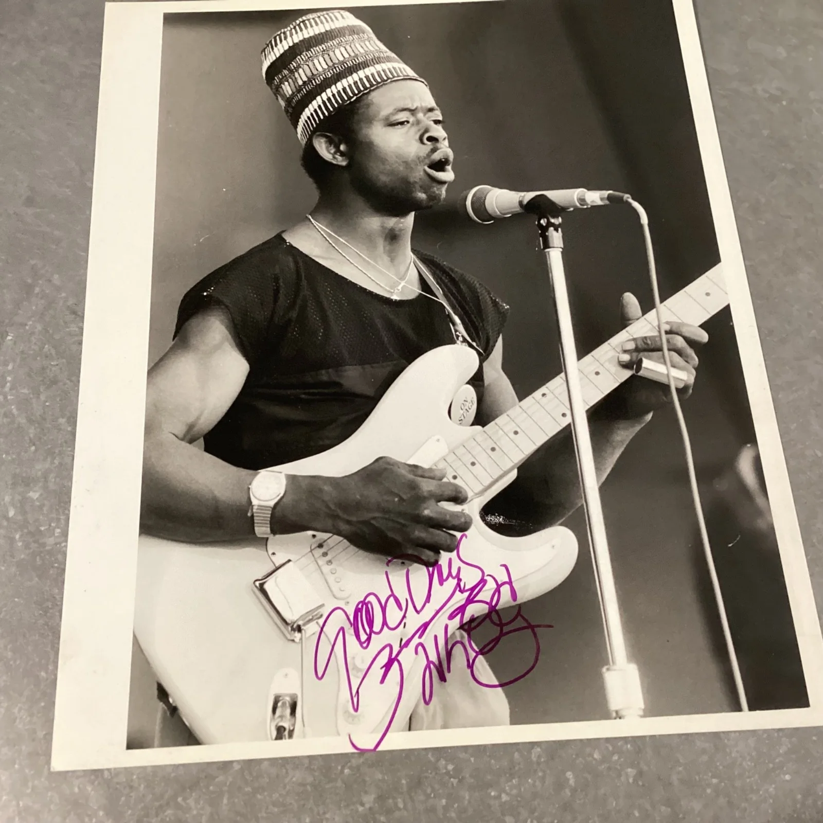 Lil Ed Williams Signed Promo Photo Autographed Blues 8x10 Slide Guitar Blues, изображение 2