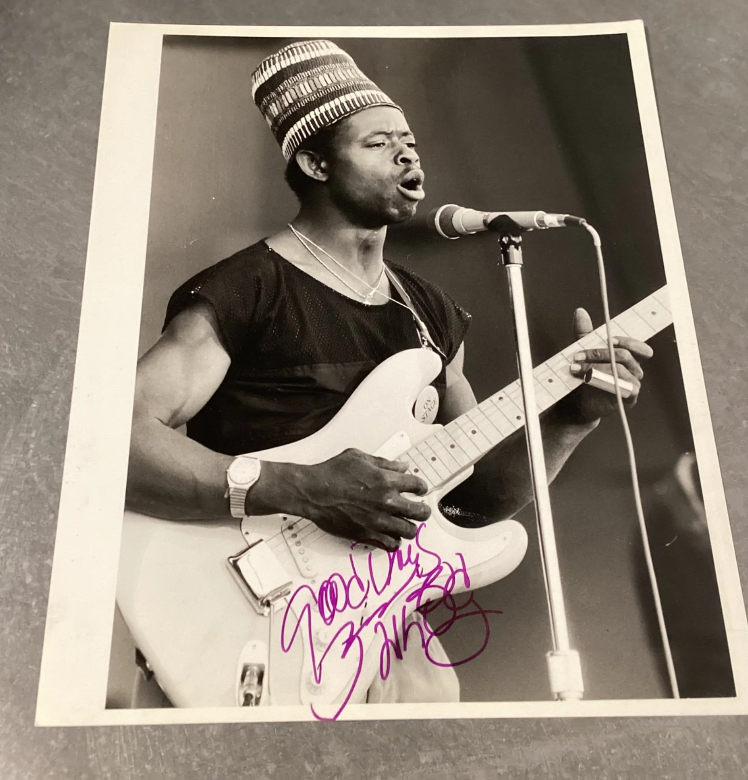 Lil Ed Williams Signed Promo Photo Autographed Blues 8x10 Slide Guitar Blues, изображение 3
