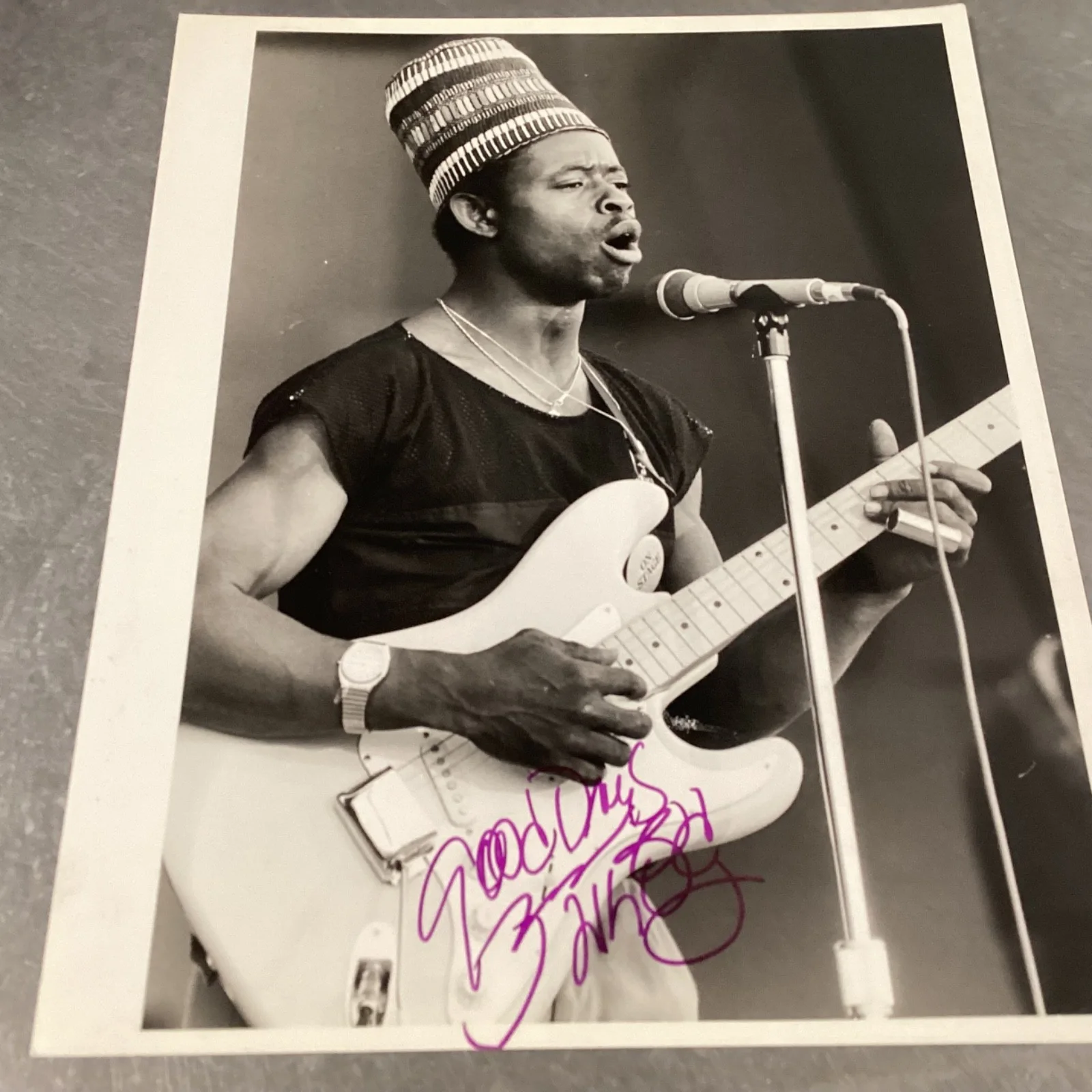 Lil Ed Williams Signed Promo Photo Autographed Blues 8x10 Slide Guitar Blues, изображение 4