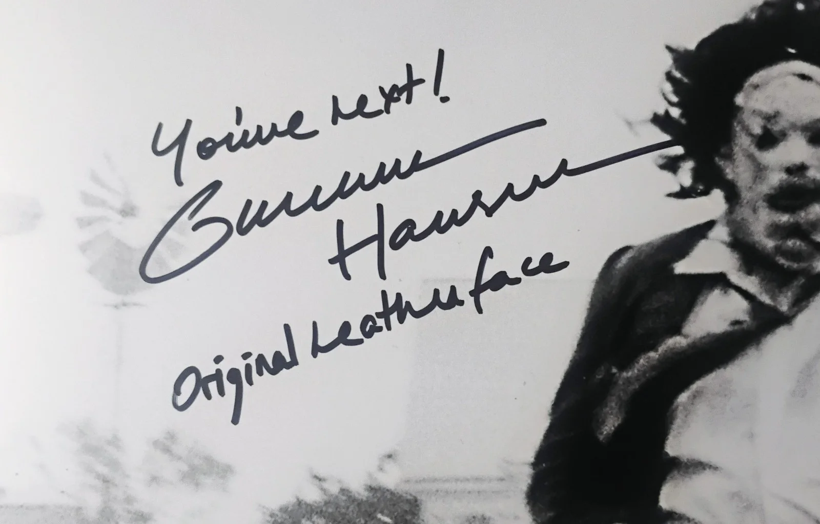 Gunnar Hansen Hand Signed 11x14 Photo COA Leatherface NO US TARIFFS, image 3