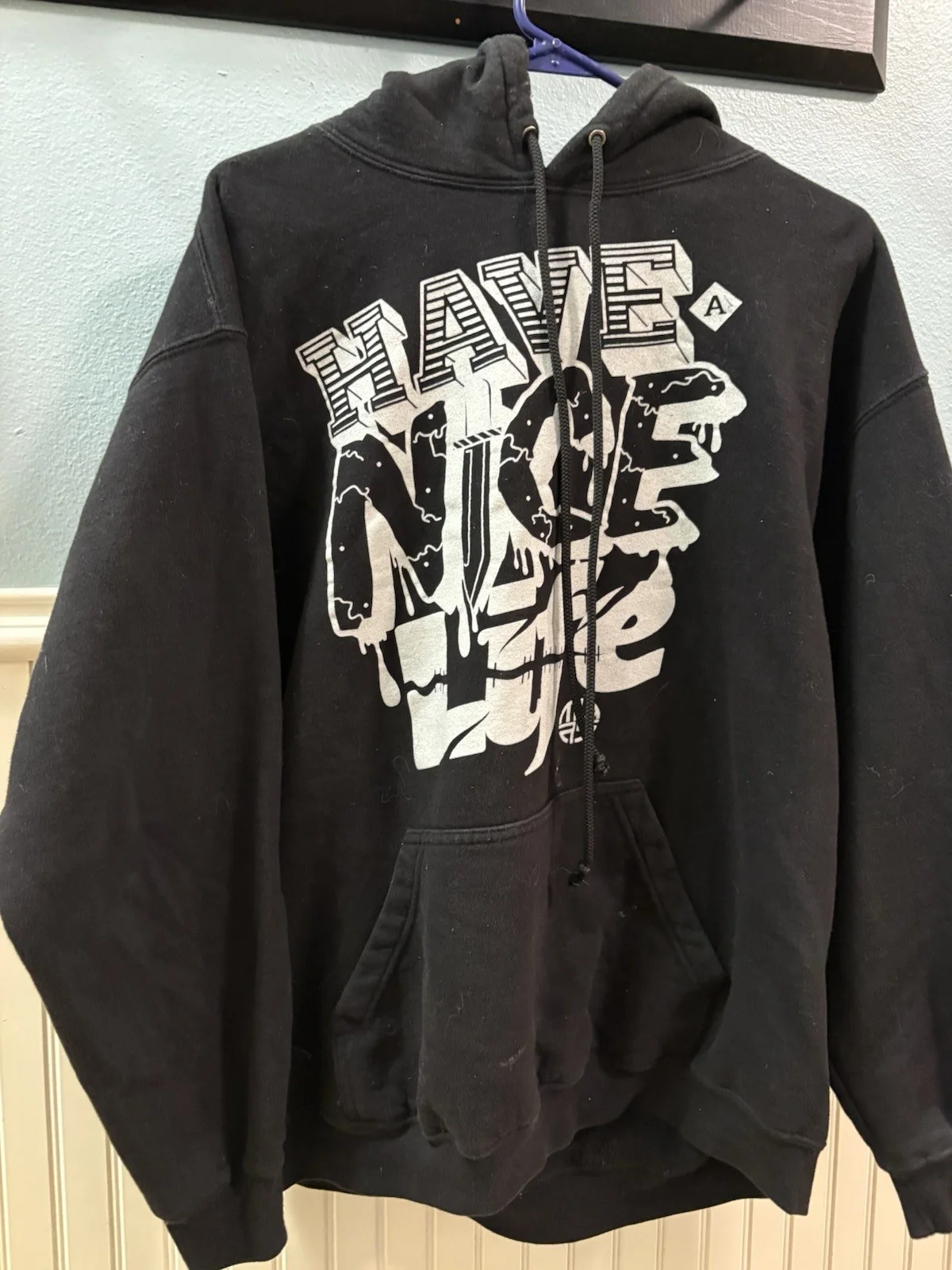 Murs Autographed Have A Nice Life Large Hoodie No COA Strange Music, изображение 3