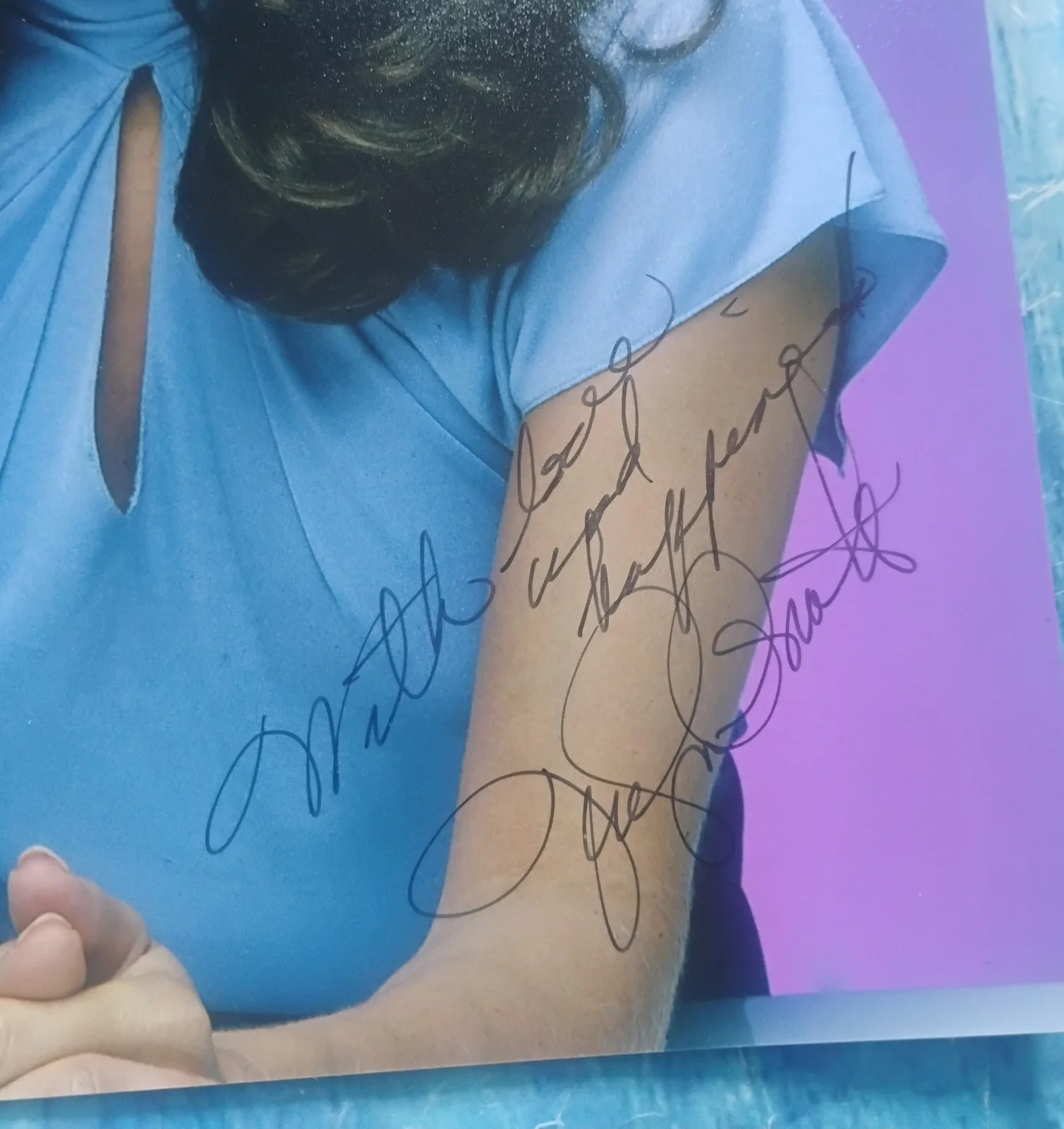 Jaclyn Smith Hand Signed 8x10 Photo COA Charlie's Angels NO US TARIFFS, изображение 3