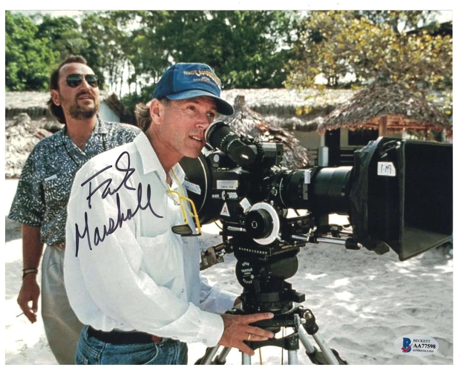 Frank Marshall — Frank Marshall Signed Autographed 8 x 10 Photo Producer Director Beckett COA