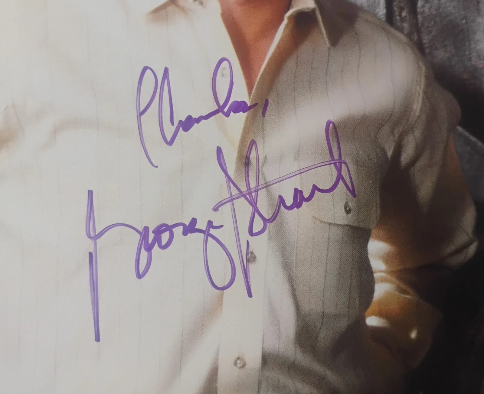 George Strait Hand Signed PSA COA 8x10 Photo NO US TARIFFS, image 3