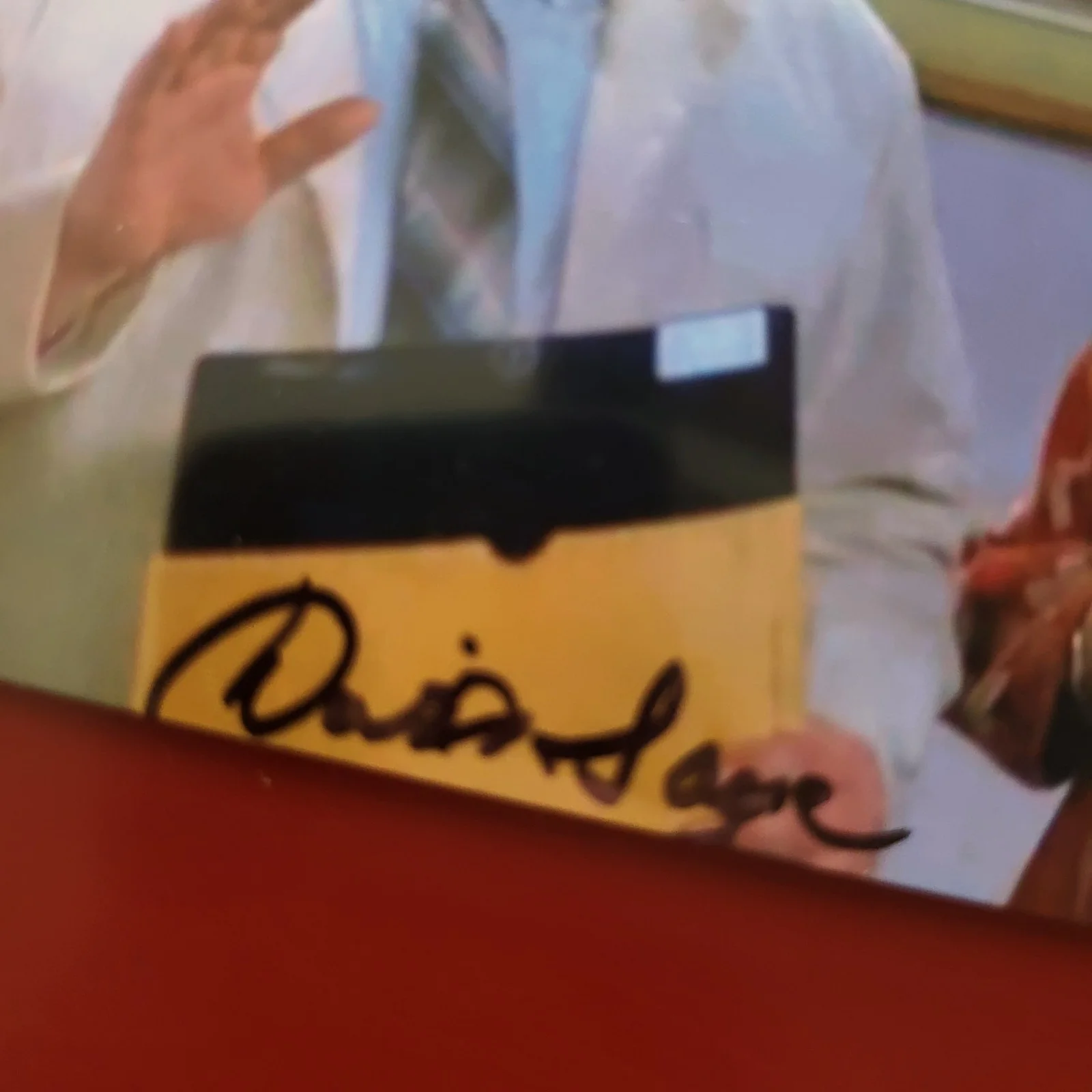 David Sage — David Sage Seinfeld Hand Signed 4x6 Autograph L, image 2