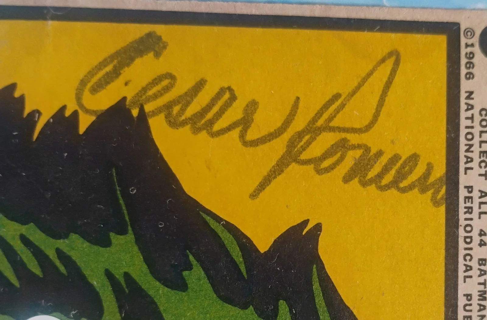 Cesar Romero Hand Signed Twice Trading Card JSA COA Batman Joker NO US TARIFF, image 5