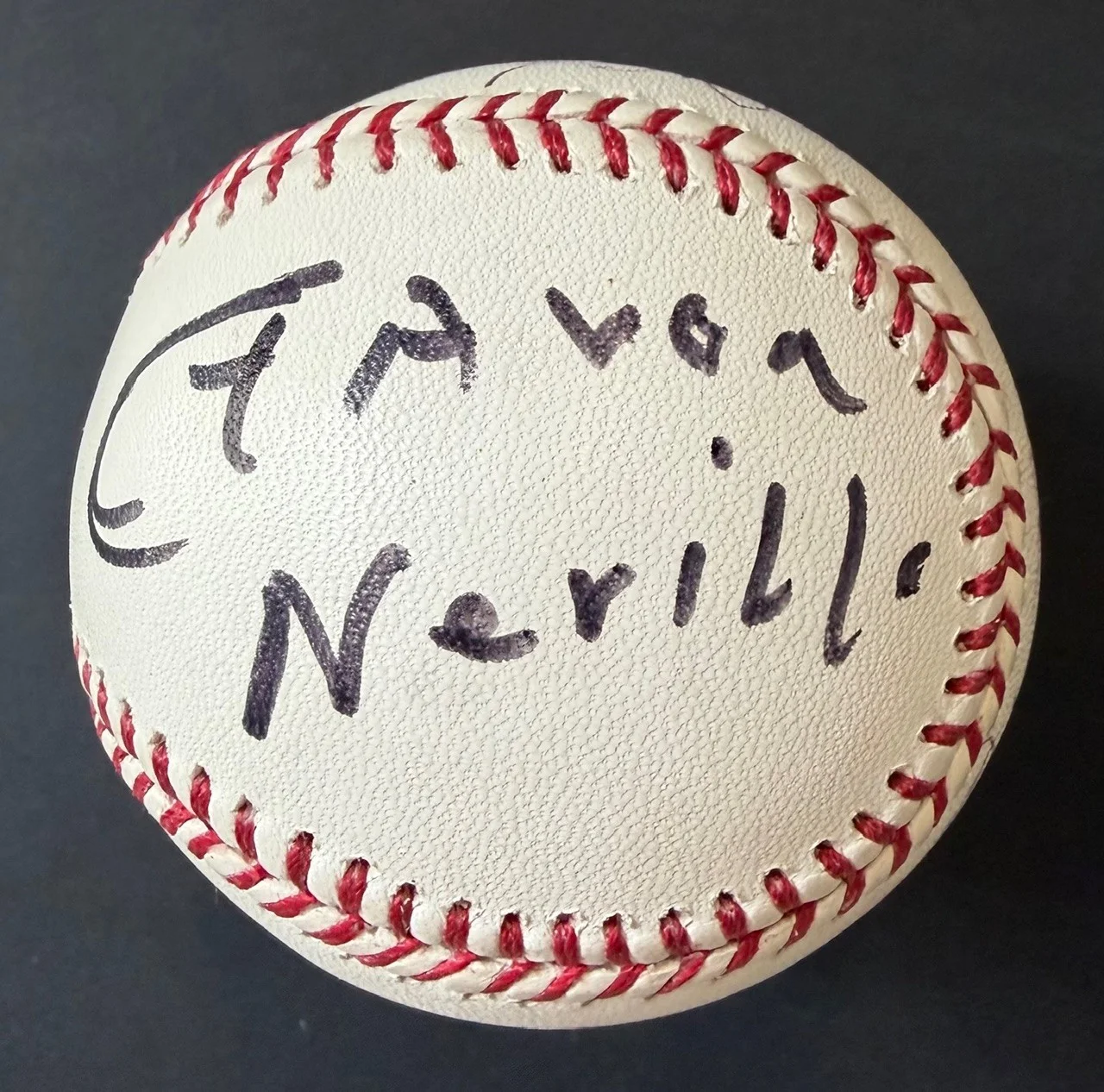 Neville Brothers Band All Four Original Members Autographed Signed Baseball JSA, image 5