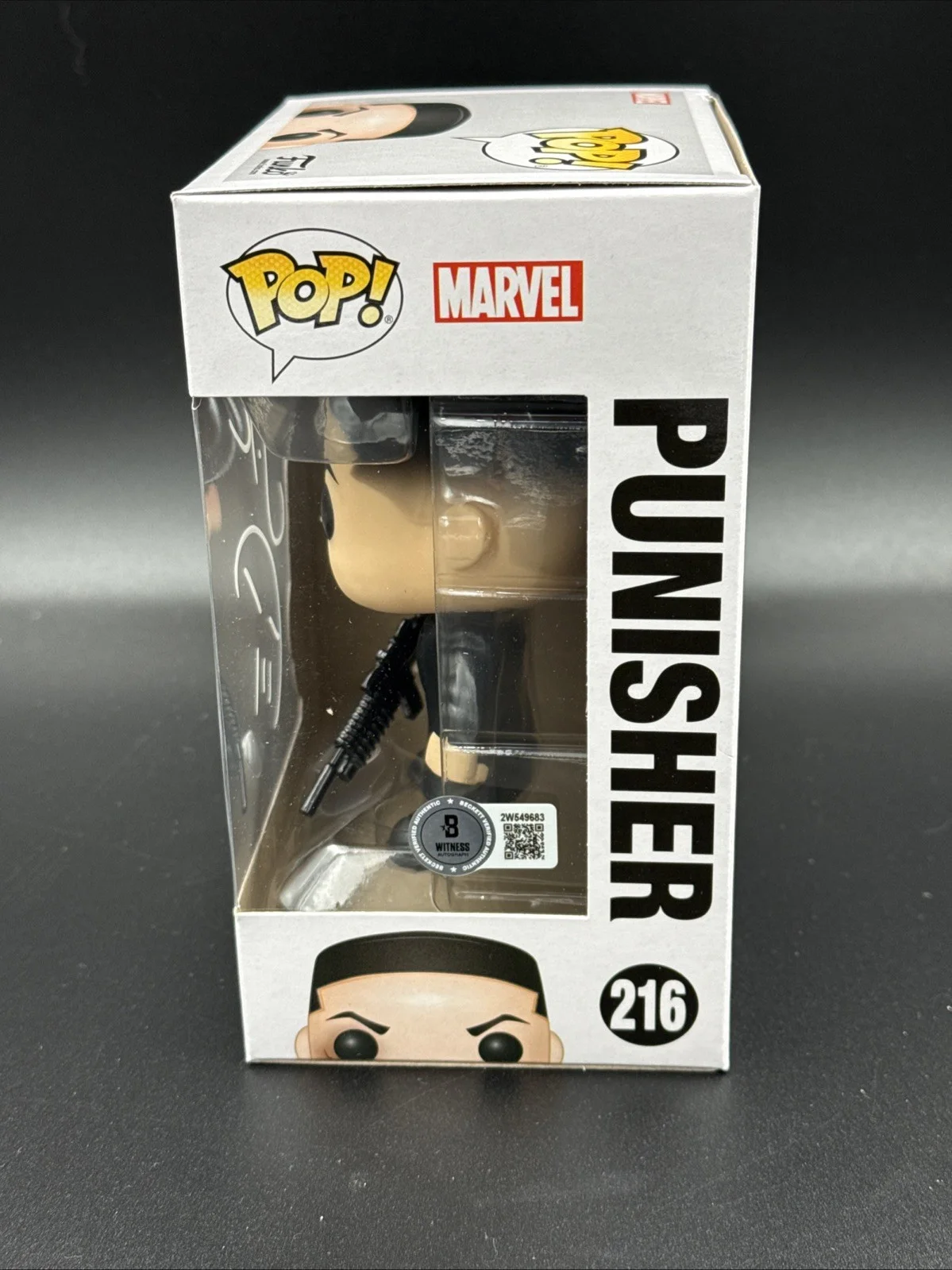 JON BERNTHAL — JON BERNTHAL SIGNED THE PUNISHER FUNKO 216 W/ SKETCH AUTOGRAPH DAREDEVIL BAS, image 2