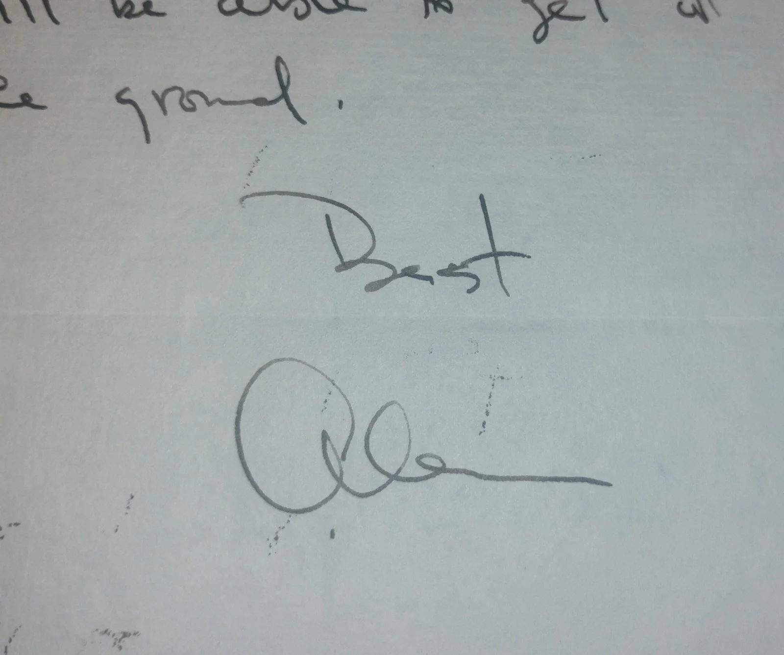 Alan Arkin Hand Written Personal Letter & Autograph COA Rare NO US TARIFFS, image 3