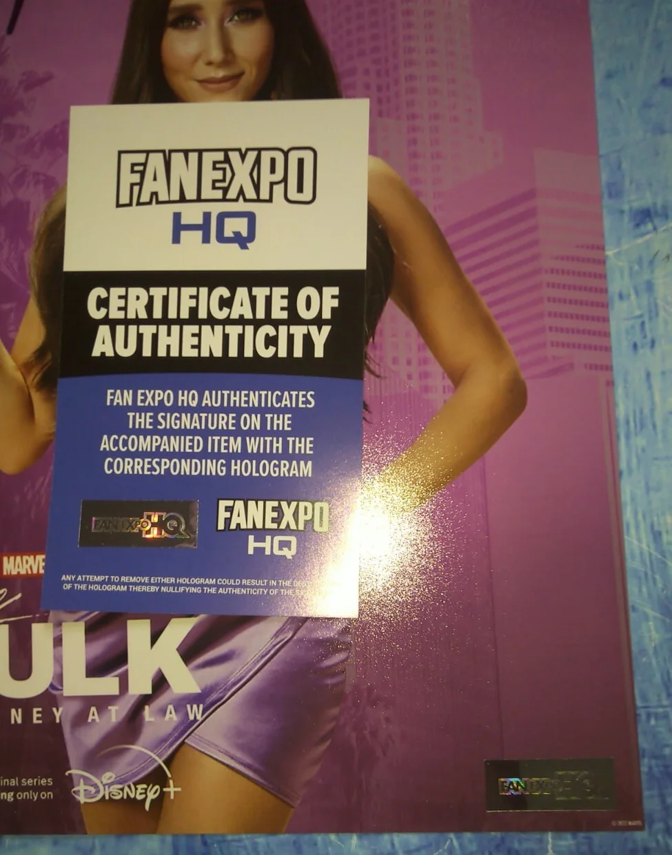 Patty Guggenheim Hand Signed 8x10 Photo COA Marvel She Hulk NO US TARIFFS, image 4