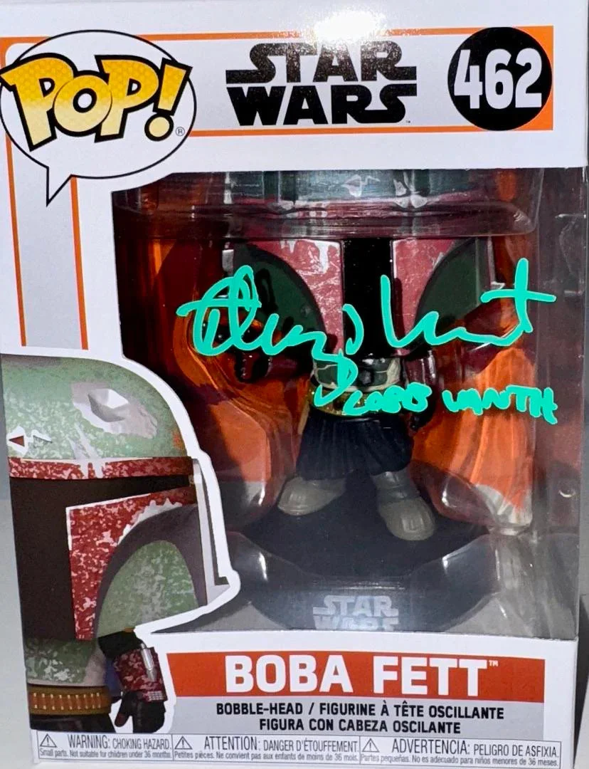 Timothy Olyphant — Timothy Olyphant Signed Funko #462 "Boba Fett / Cobb Vanth" (Star Wars) - SWAU