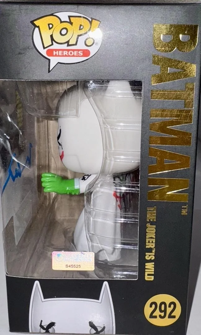 Val Kilmer — Val Kilmer Signed Funko Pop #292 Batman Jokers Wild - Celebrity Authentics, изображение 3