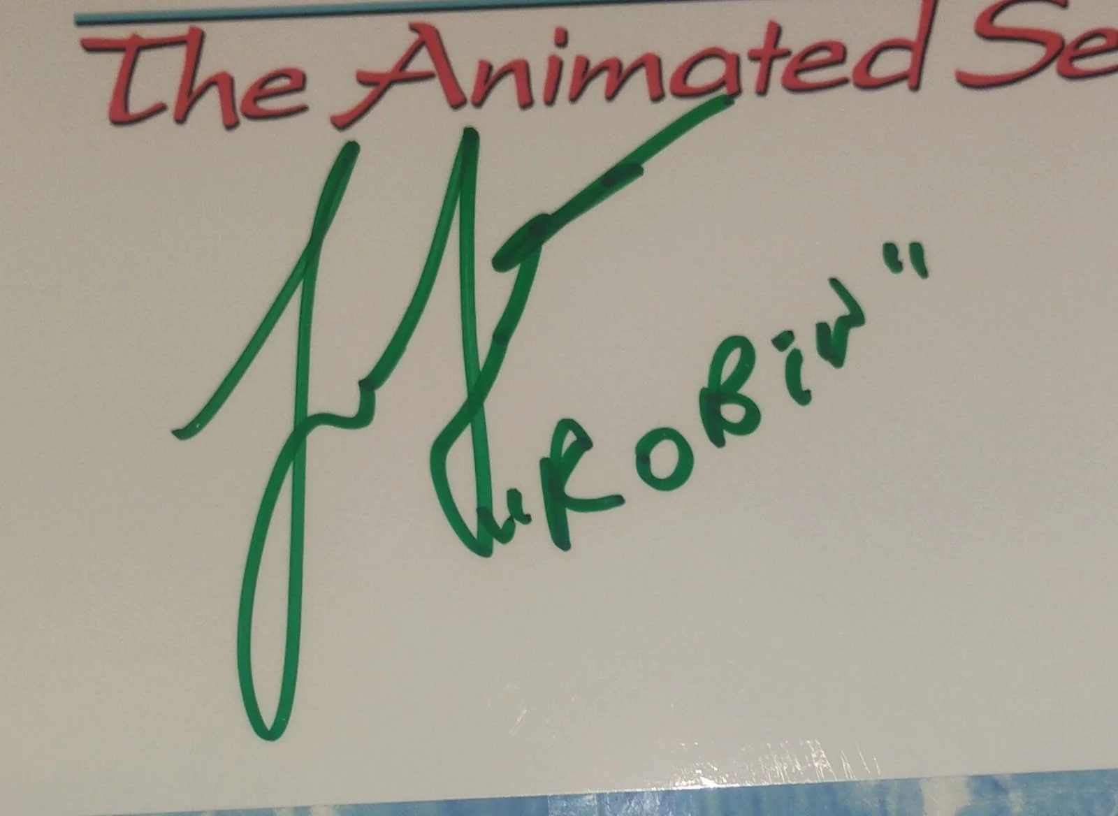 Loren Lester Hand Signed Photo COA Batman Animated Series NO US TARIFFS, image 3