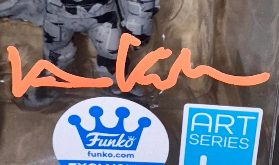 Val Kilmer — Val Kilmer Signed Funko Pop #41 Batman Art Series - Celebrity Authentics, image 2