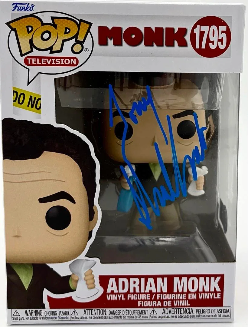 Tony Shalhoub — Tony Shalhoub signed "Adrian Monk" signed Funko #1795 (Monk) - Beckett COA